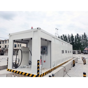 Réservoir de stockage de carburant mobile, conteneur anti-explosion, <span class=keywords><strong>station</strong></span>-service conteneurisée montée sur châssis - Product Image 1