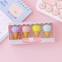 Borradores de Lápiz con Forma de Fruta de TPR, Mini, de Dibujos Animados, Bonitos y de Buena Calidad, con Color Personalizado para Regalos Promocionales, Venta al Por Mayor