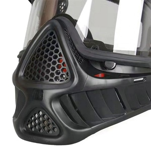 Máscara de <span class=keywords><strong>Paintball</strong></span> con Doble Lente Negra, Antivaho, al por Mayor, Casco de <span class=keywords><strong>Paintball</strong></span> - Product Image 3