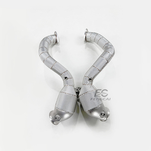 Tuyau d'échappement en acier inoxydable, pièces de performance automobile, ajustement direct pour <span class=keywords><strong>Aston</strong></span> <span class=keywords><strong>Martin</strong></span> <span class=keywords><strong>DB11</strong></span> 4.0T 2016-2022 - Product Image 5