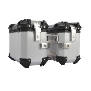 ユニバーサルバイク用サイドパニア 28L 35L アルミ合金製 防水 耐衝撃 収納ラゲッジボックス 卸売 - Product Image 2