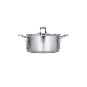 <b>Induction</b> Base Triply Casserole – Thick Bottom Stainless Steel Pot for Indian Cooking <b>Pans</b> - Product Image 3