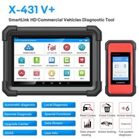 Outil de diagnostic pour poids lourds 99 Truck Brand LAUNCH X431 Pro3s X431 HD, prend en charge les camions 24V, lecteur de codes X 431 V+ pour poids lourds