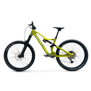 Vélo de montagne à double suspension en fibre de carbone de 29 pouces avec frein hydraulique à 12 vitesses, tige de selle réglable sans fil, vélo de descente - Product Image 1