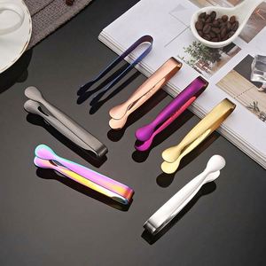 Kitchen Bar Accessories 304 Stainless Steel Sugar Tongs <b>Mini</b> Size Food Pick Clip Tweezers Bread <b>Clamp</b> Ice Tongs - Product Image 6