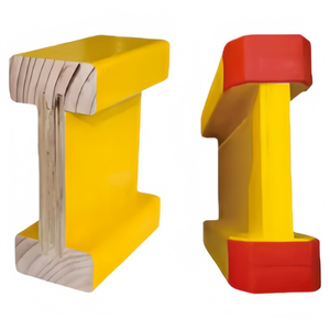 Viga <span class=keywords><strong>de</strong></span> Madera H20 para Construcción Modular <span class=keywords><strong>de</strong></span> Edificios Prefabricados, Viga <span class=keywords><strong>de</strong></span> Soporte <span class=keywords><strong>de</strong></span> Fácil Montaje - Product Image 2