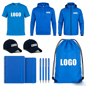 Promotional Gift Set <b>Custom</b> Logo T-shirt Branded Hoodies <b>Keychains</b> Water Bottles Caps for Sport Events Baseball Games - Product Image 4