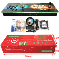 Nouvelle console de jeux d'arcade 2021, prise EU, Pandoras SAGA BOX Ex2 6800/8000 en 1, compatible WiFi, 2 joueurs, garantie 1 an, 12V