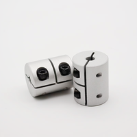 Moteur à couple élevé de type Gripper, accouplement rigide en alliage d'aluminium 5*6 5*8 5*10 etc. Usinage CNC personnalisé non standard