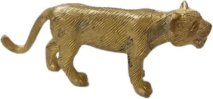 Wildlife Rustic Lodge decoración arte hecho a mano esculturas de latón duraderas Golden Tiger Bird figuritas coleccionables animales del bosque para - Product Image 6