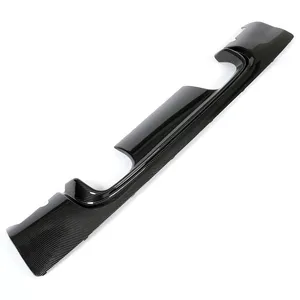 Para <span class=keywords><strong>BMW</strong></span> <span class=keywords><strong>E46</strong></span> M3 2001-06 <span class=keywords><strong>CSL</strong></span> estilo difusor de parachoques trasero de 2 tonos color de fibra de carbono - Product Image 1