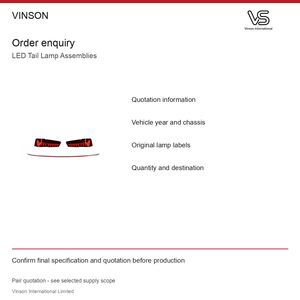 Paires de feux arrière à LED pour Audi A6L 2012-2015 Configuration photographiée - Product Image 6