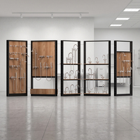 Présentoir autoportant multi-panneaux sur mesure pour robinets, présentoir métallique pour salle d'exposition d'articles sanitaires, étagère de présentation de douches