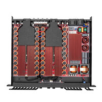 Amplificateur numérique DP418 professionnel de classe D, 4 canaux, métal, 8 ohms, 1800W, portable, performance scénique, haute qualité