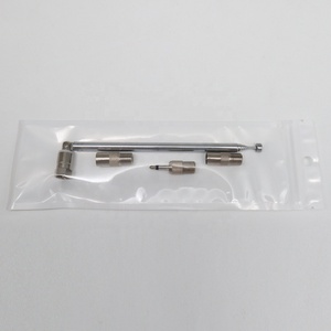 <span class=keywords><strong>Antenne</strong></span> radio FM télescopique en promotion, connecteur mâle F, 15 cm (fermée), 75 cm (ouverte), en acier, 88-108 MHz, 118-136 MHz, pour récepteur AV intérieur/extérieur - Product Image 5