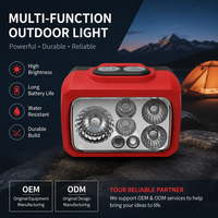 Lampu depan Multifungsi, lampu depan hangat dan putih Led lampu luar ruangan lari fungsi penginderaan lampu depan Mini lampu Sensor LED