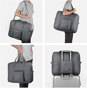 Sac de voyage pliable pour les compagnies aériennes, sac fourre-tout, bagage à main - Product Image 5