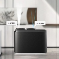 Nouveau diffuseur de parfum d'atomisation à Double buse automatique sans eau moderne diffuseur d'arôme à double buse rechargeable intelligent pour la maison
