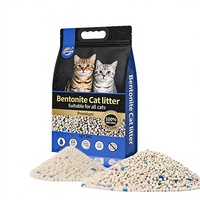 Litière pour chat en cristal non toxique, sûre pour les chatons, agglomération rapide, écologique, parfum lavande, 2,5 kg, faible entretien, économique