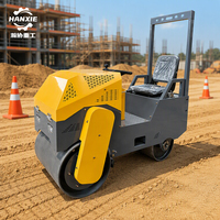 Mini-compacteur vibrant pour asphalte, idéal pour la construction de routes, allées et parkings – Équipement pour entrepreneurs