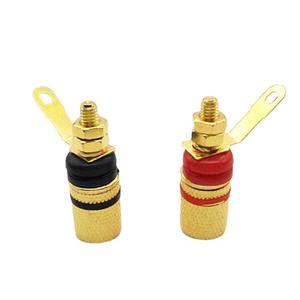 ขั้วต่อลำโพง 307, กล่องลำโพง, ช่องเสียบหัวกล้วย, ขั้วต่อลำโพงแอมพลิฟายเออร์, ขั้วต่อทองแดงจากโรงงาน - Product Image 1