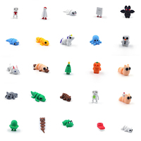 Animaux miniatures en plastique, 83 styles, figurines minuscules pour micro-jardin féerique, figurines d'animaux micro en vrac pour la maison