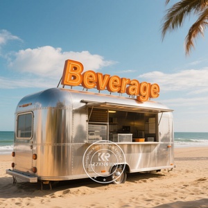 2025 personalizzato completo di gelato da cucina veloce in acciaio inox cibo rimorchio Van Snake Food Cart per Snack prodotti all'ingrosso - Product Image 4