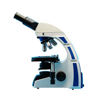 2016 C- Professional Medical Laboratory Microscope with LED Light Source 40-1600X Magnification 22mm Comfortable Field of View