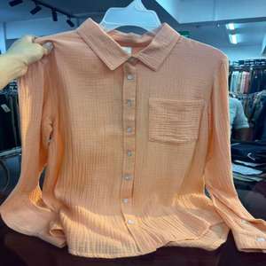 قماش موسلين قطني 100% مزدوج الطبقات 40s رائج البيع، بطانية لف للأطفال، قماش كريب مجعد مصبوغ بلون سادة للنوم - Product Image 6