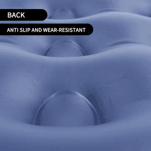 Colchón de cama de aire inflable, forma de almacenamiento simple, color personalizable, inflador gratis - Product Image 3