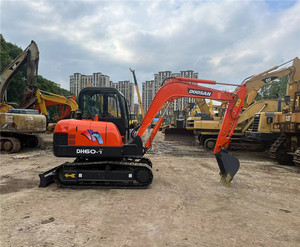 中古韓国製大宇DH60ミニ掘削機小型掘削機Doosan <span class=keywords><strong>55</strong></span> DH55 saleDaewoo DH60ミニ掘削機用 - Product Image 1