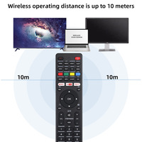 Mando a distancia universal para LG, Samsung, Sony, TCL, Hisense, todas las marcas, TV, mando a distancia por infrarrojos, X Plus, 1 unidad