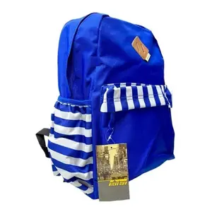 Zaino impermeabile alla moda Nicksclub da 30 litri in nylon a righe per ragazze, stile urbano e scolastico - Product Image 3