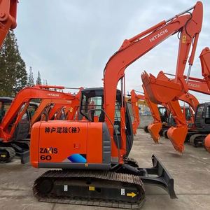 Excavatrice Hitachi ZX60 d'occasion, 6 tonnes, Japon, petite excavatrice sur chenilles ZX60 à vendre - Product Image 1