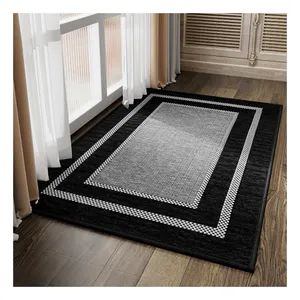 Nouveau tapis de porte en caoutchouc antidérapant imprimé personnalisé tapis d'entrée de bienvenue intérieur/extérieur pour paillasson avant/salle de bain tapis de sol