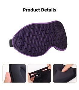 <span class=keywords><strong>Masque</strong></span> de sommeil 3D profilé 360 °   <span class=keywords><strong>Masque</strong></span> de sommeil respirant anti-lumière pour les voyages, <span class=keywords><strong>avec</strong></span> ailette nasale et poches profondes pour les <span class=keywords><strong>yeux</strong></span> - Product Image 3