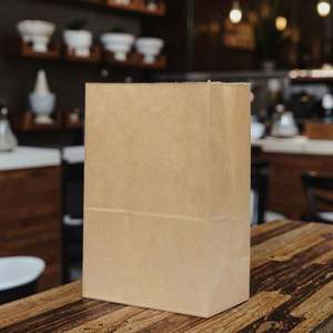 Bolsa de Papel Kraft Marrón Ecológica para Empacar Pan, Bolsas de Papel Kraft de Grado Alimenticio - Product Image 4