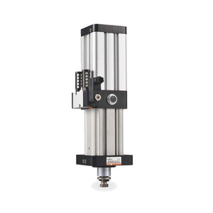 Mandrin pneumatique à quatre mors Chanto Khs4-32d MT3 125mm à double action pour perceuse - Product Image 2