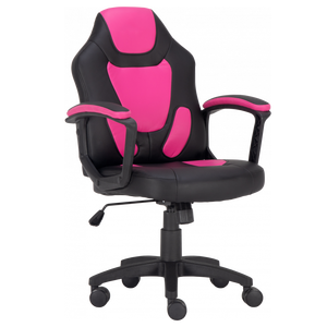 Cheap Pink Chaise De Bureau <strong>Junior</strong> Chaise Gamer Style Gaming Racing En Hauteur Kids Children Student Pink Gaming Chair - Product Image 2