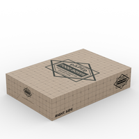 Boîtes carrées élégantes, emballages alimentaires à emporter en carton et en carton ondulé