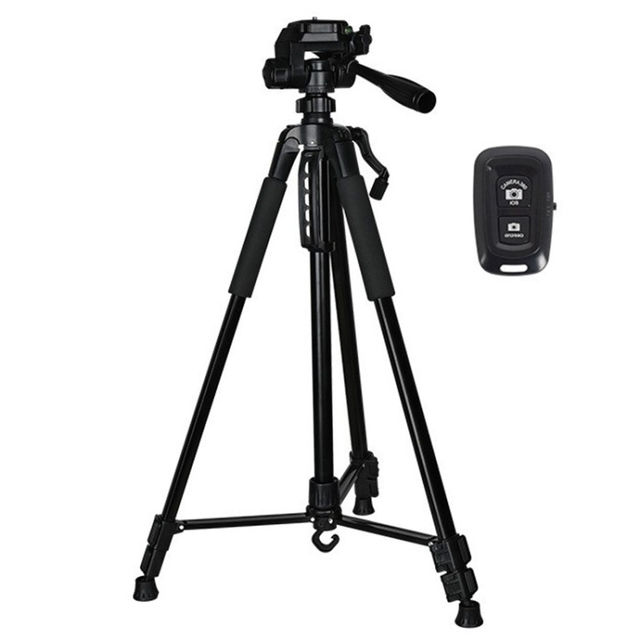 Stable 1.3m Portable Phone Live Selfie Tripod DV SLR Camera Stand