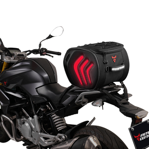 Sac de selle pour moto scooter MOTOCENTRIC avec tunnel lumineux ambiant pour Yamaha XMAX300 NMAX155 XMAX NMAX 155 N-MAX X-MAX 300 - Product Image 1