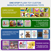 Boneka Plush Kustom Berkualitas Tinggi, Hewan Boneka Lembut Beraroma, Hadiah Promosi untuk Anak, Dapat Disesuaikan, Mainan Grosir