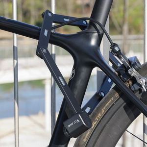 WEST BIKING – cadenas pliable compact en acier, antivol, pour vélo, moto, scooter électrique, cadenas de sécurité haute sécurité pour vélo - Product Image 2