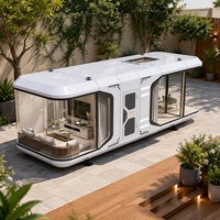 Maison conteneur moderne et respirante de 20 pieds carrés pour hôtel, centre commercial, villa et usage extérieur - Conception modulaire préfabriquée