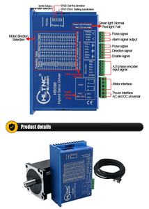 NEMA 34ชุดวงปิด4.5Nm สเต็ปเปอร์มอเตอร์และ HBS86 NEMA 34ชุดวงแหวนปิดพร้อมเบรค - Product Image 6