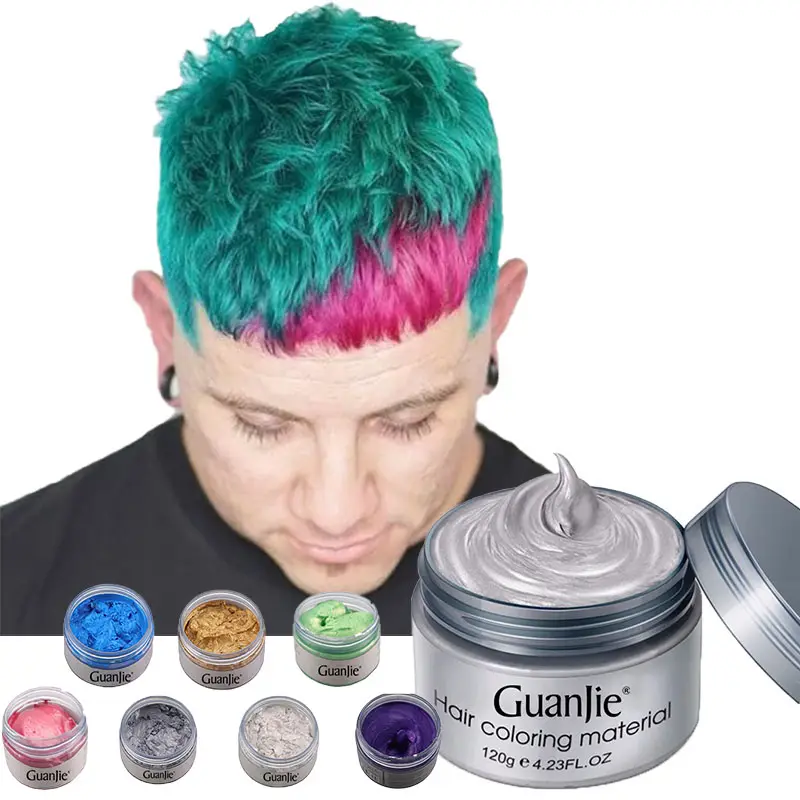 Hotsale Semi permanente Haar färbemittel Wachs Haarfarbe WAX Haarfarbe Ton OEM ODM gebrauchs fertig ohne Mischen mit Peroxid