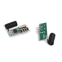 433 mhz RF récepteur apprentissage Code décodeur Module 433 mhz sans fil 4 canaux sortie bricolage kit pour télécommande 1527 encodage