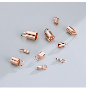 Tốt S925 Sterling Silver Rope Đóng Cửa Móc Móc Móc Dây Kết thúc Mũ Dây DIY Hat Móc Kết Nối Khóa Cho Đồ Trang Sức Phụ Kiện - Product Image 4