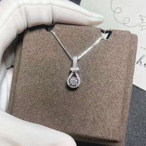 Collar con Colgante de Pipa y Lute para Mujer, con Piedras Brillantes, Joyería de Moda, Regalo - Product Image 3